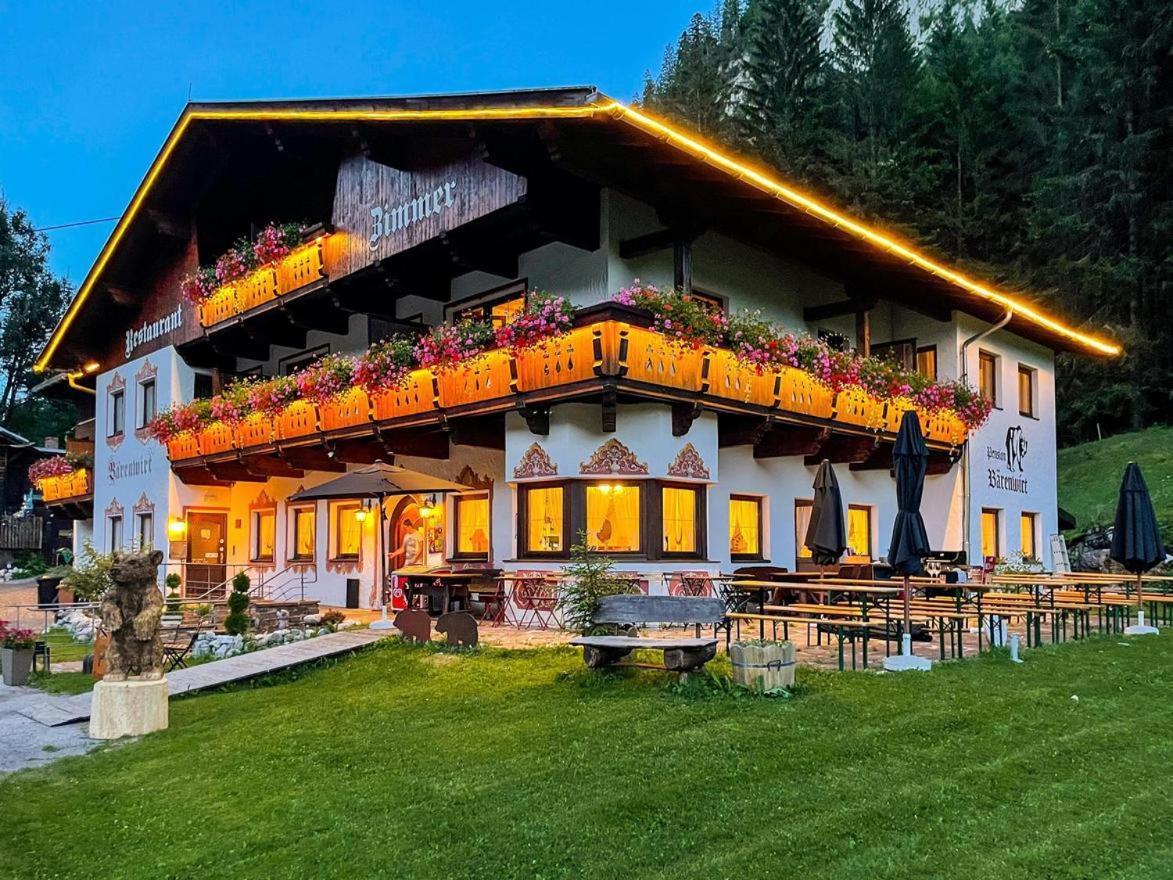 Garni Baerenwirt Bed & Breakfast Leutasch Ngoại thất bức ảnh
